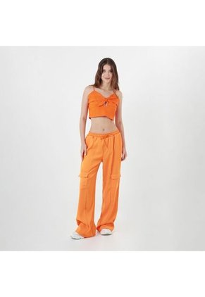 Blusa Cuello V Manga Tiras