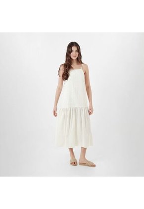 Vestido Ojalillo Manga En Tiras