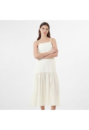 Vestido Ojalillo Manga En Tiras