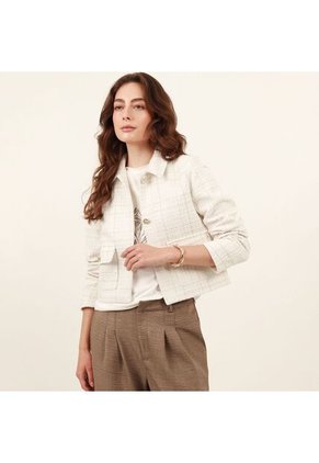 Chaqueta Corta Texturizada