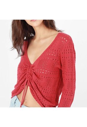 Sweater Cuello V Manga Larga