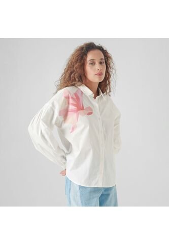 Camisa Cuello Camisero Manga Larga FDS