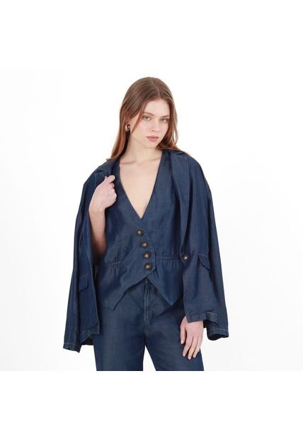 Chaqueta Tipo Denim