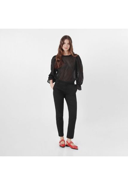 Pantalon Tiro Alto Bota Recta