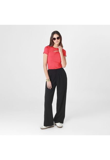 Pantalon Tiro Medio Bota Flare