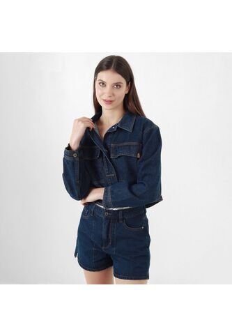 Chaqueta Denim Con Detalle FDS