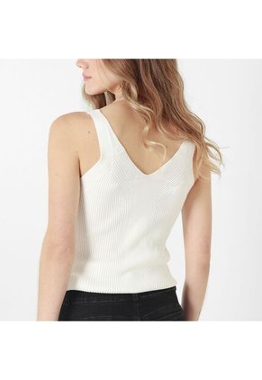 Sweater Cuello V Manga Sisa