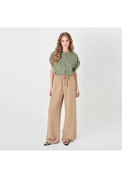 Pantalon Tiro Alto Bota Recta