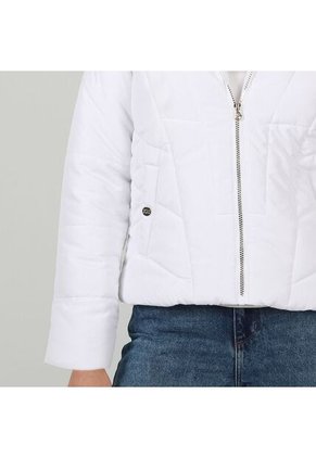 Chaqueta Acolchada Con Capota