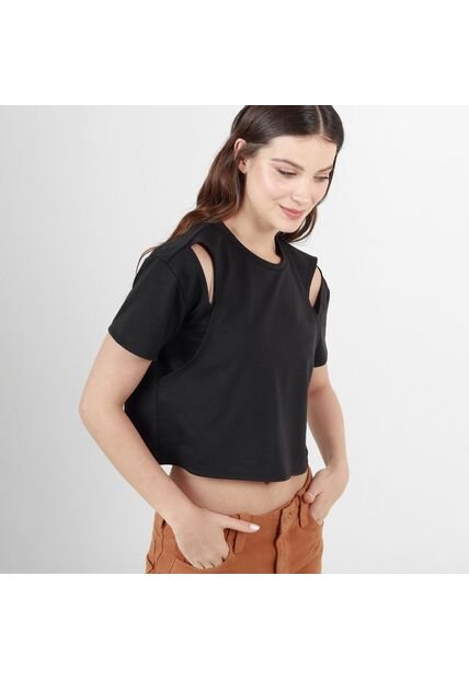 Camiseta Cuello Redondo Manga Corta