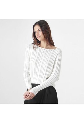 Sweater Cuello Redondo Manga Larga