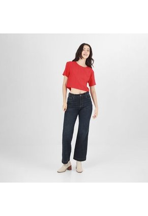 Blusa Cuello Redondo Manga Corta