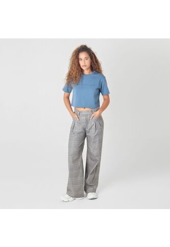 Pantalon Tiro Alto Bota Recta FDS