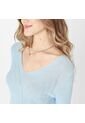 Sweater Cuello V Manga Larga de FDS