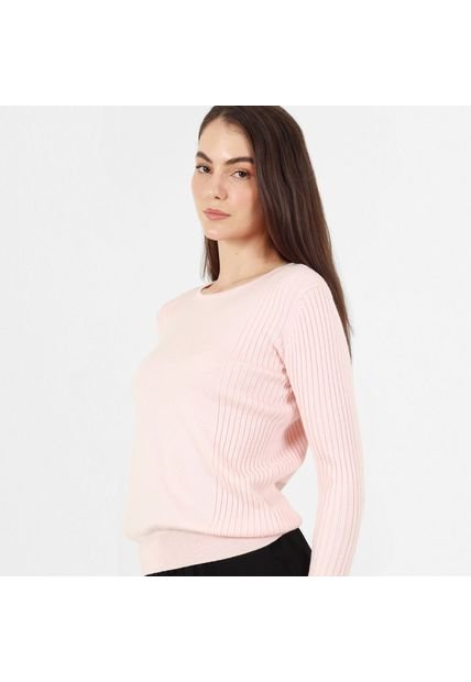 Sweater Cuello Redondo Manga Larga