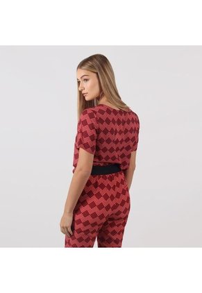 Blusa Cuello Redondo Manga Corta
