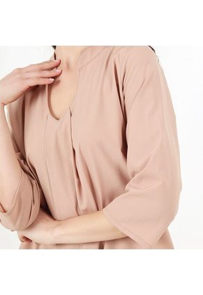 Blusa Cuello V Neru Manga 3Cuartos