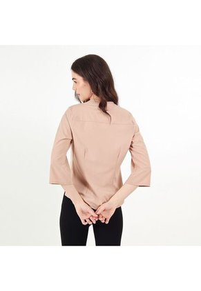 Blusa Cuello V Neru Manga 3Cuartos