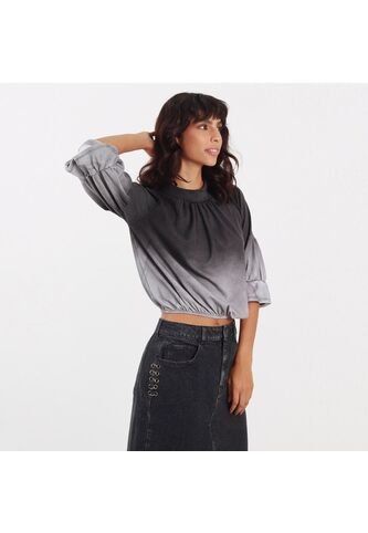 Blusa Cuello Redondo Manga 3cuartos FDS