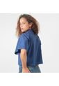 Blusa Cuello Camisero Manga Corta de FDS