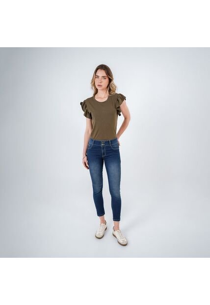 Jean Tiro Alto Bota Recta