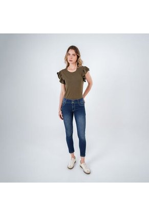 Jean Tiro Alto Bota Recta