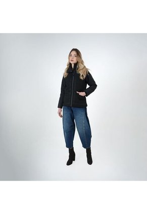 Chaqueta Cuello Alto Manga Larga