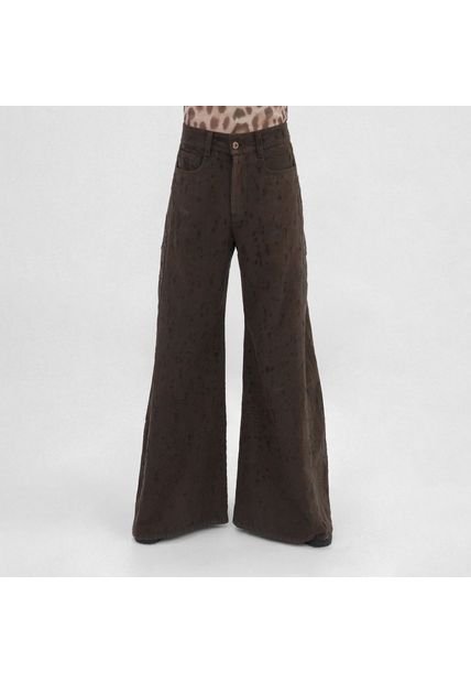 Jean Tiro Alto Bota Flare