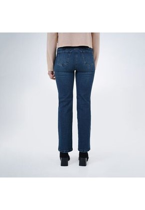 Jean Illusion Tiro Alto Bota Recta