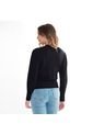 Sueter Para Mujer Manga Larga Con Detalle Frontal COLOR-NEGRO-XS de FDS
