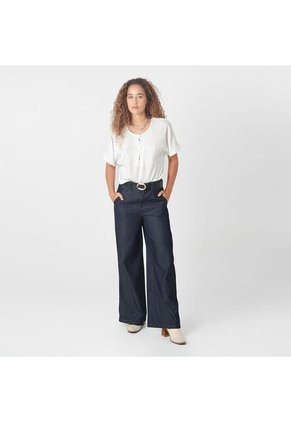 Blusa Cuello Redondo Manga Corta