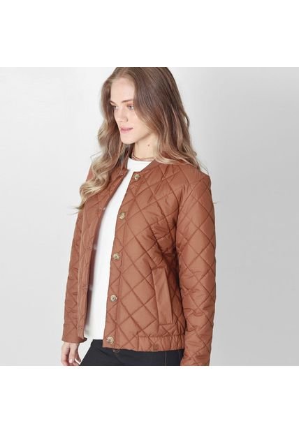 Chaqueta Cuello Alto Manga Larga