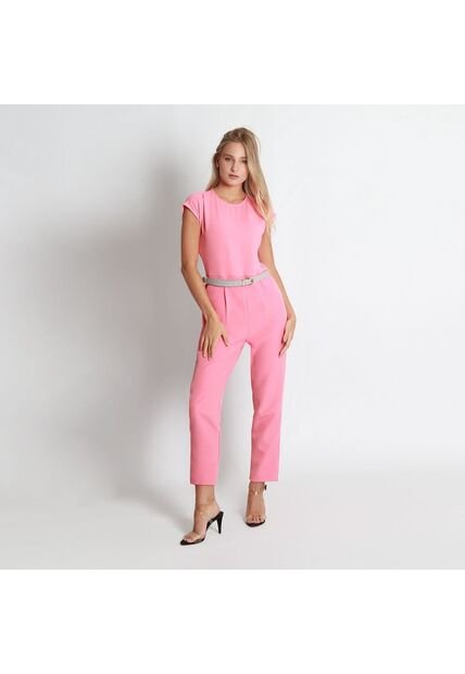 Enterizo Cuello Redondo Manga Corta