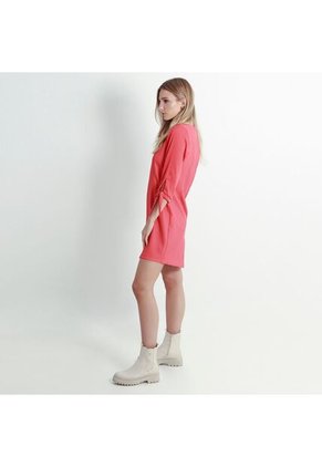 Vestido Cuello Redondo Manga 3cuartos