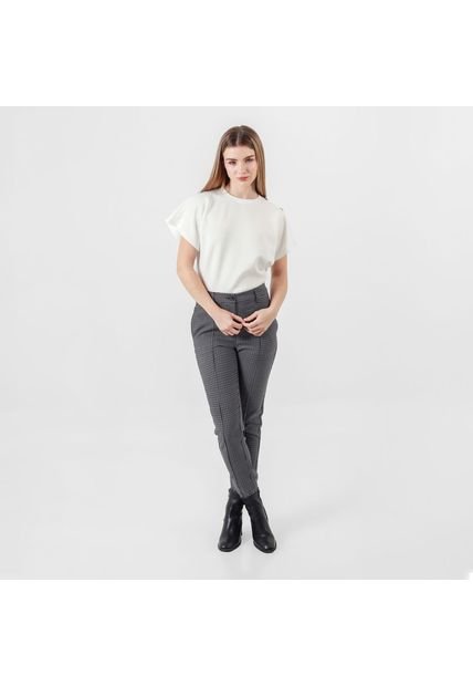 Pantalon Tiro Medio Bota Skinny