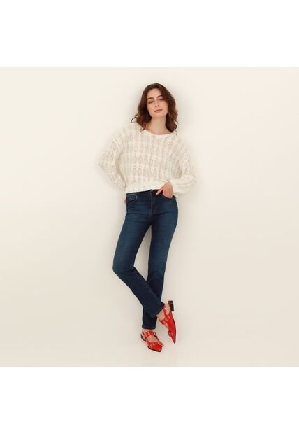 Jean Tiro Alto Bota Skinny