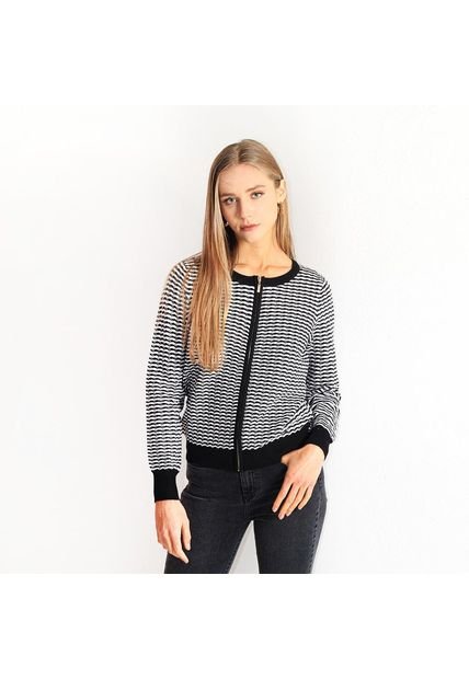 SUETER PARA MUJER EN JERSEY Color-NEGRO-TALLA-M - Compra Ahora | Dafiti  Colombia
