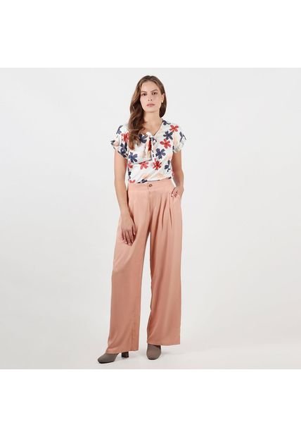 Pantalon Tiro Alto Bota Flare
