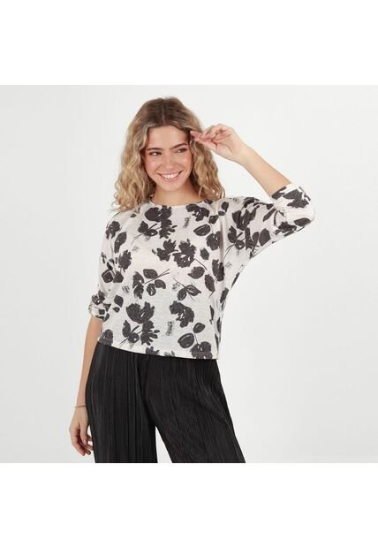 Camiseta Cuello Redondo Manga 3cuartos