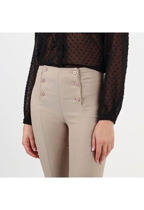 Pantalon Tiro Alto Bota Skinny