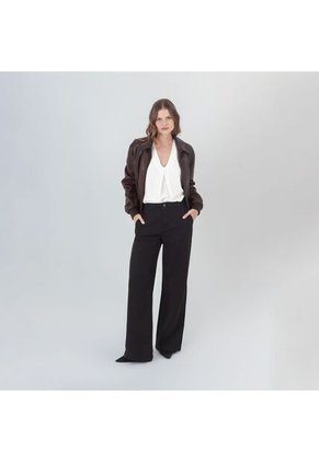 Pantalon Tiro Alto Bota Flare