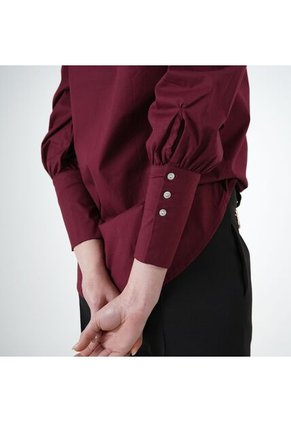 Camisa Cuello Camisero Manga Larga