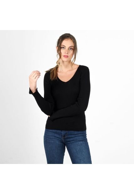 Sweater Básico Jersey COLOR-ROJO-XL