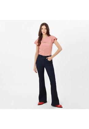 Camiseta Cuello Ojal Manga Corta