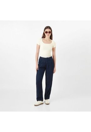 Camiseta Cuello Cuadrado Manga Corta