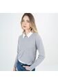 Sweater Cuello Redondo Manga Corto de FDS
