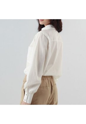 Camisa Cuello Camisero Manga Larga