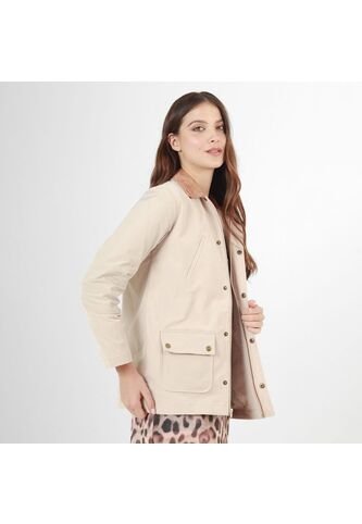 Chaqueta Cuello Camisero Manga Larga FDS