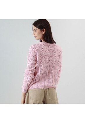 Sweater Cuello Redondo Manga Larga