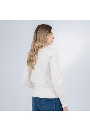 Sweater Cuello Redondo Manga Corto